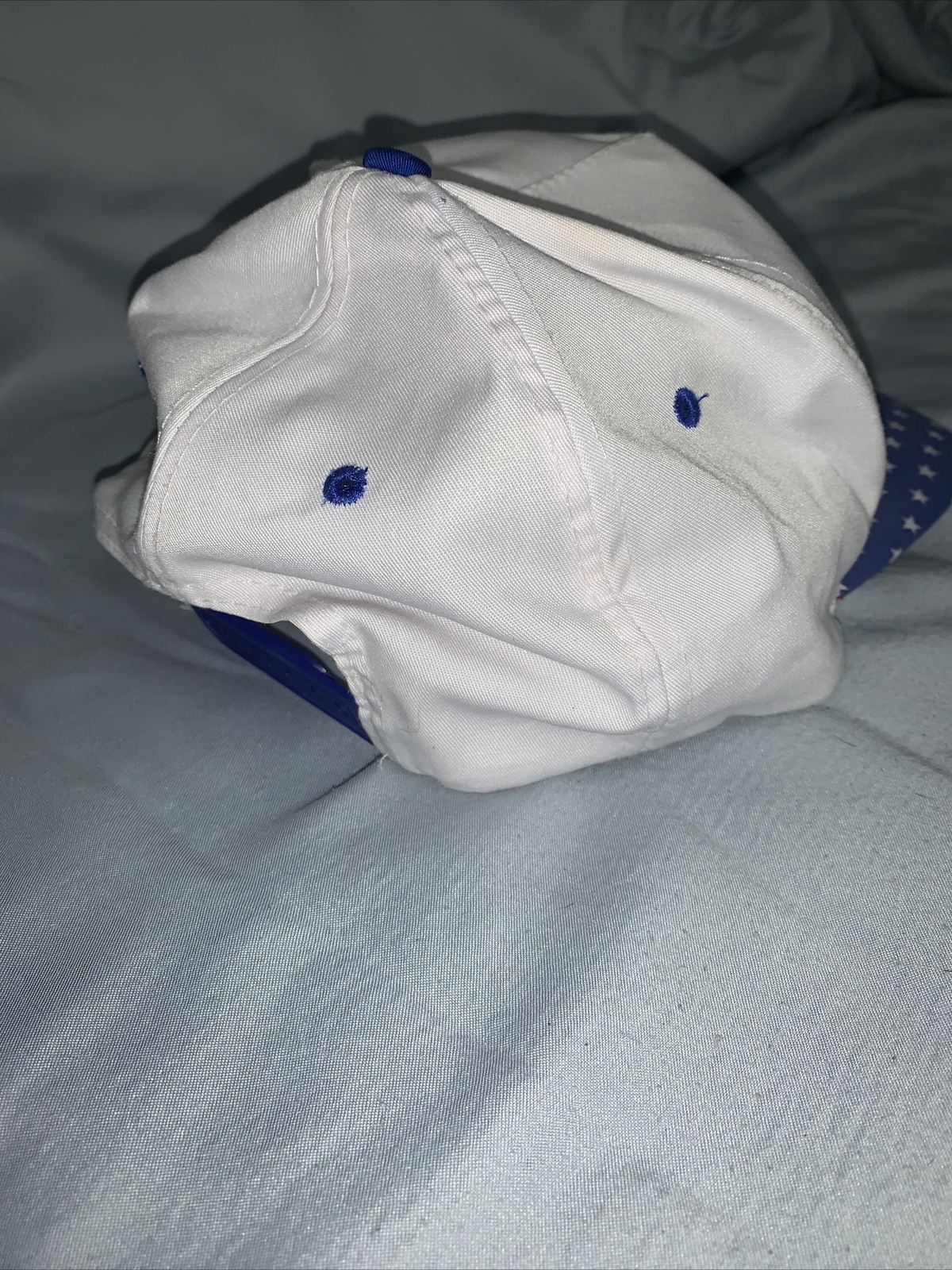 Vintage Cat Caterpillar American Flag Snapback Hat … Gem