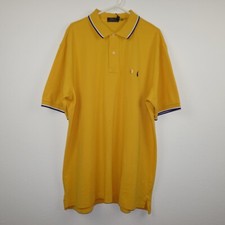 Polo Ralph Lauren Polo Shirt Big Mens Size XLT Yellow Cotton Classic Preppy
