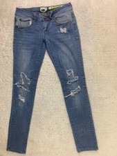Indigo Rein Size 5 Womens Jeans Skinny Stretch Low Rise Med Wash