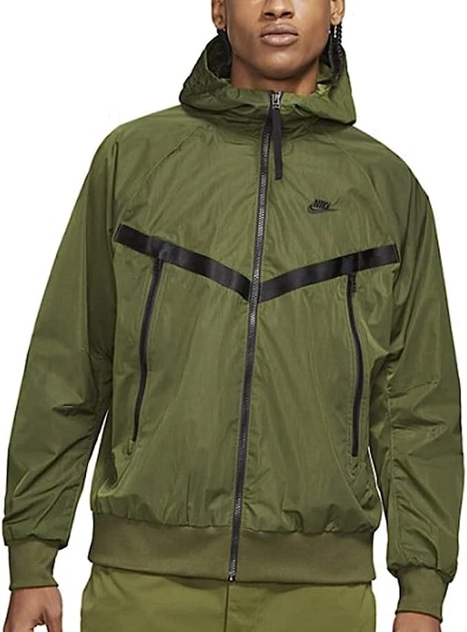 nike sportswear premium essentials men's unlined hooded windrunner jacket