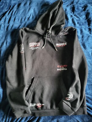 Supply & Demand Pull-over Hoodie Size M 