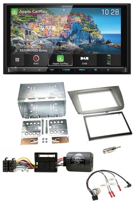 Kenwood Bluetooth Lenkrad 2DIN USB TMC DAB Navigation für Seat Altea Altea XL To