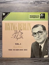IRVING BERLIN, ALL BY MYSELF, VOLUME 3, VINYL 