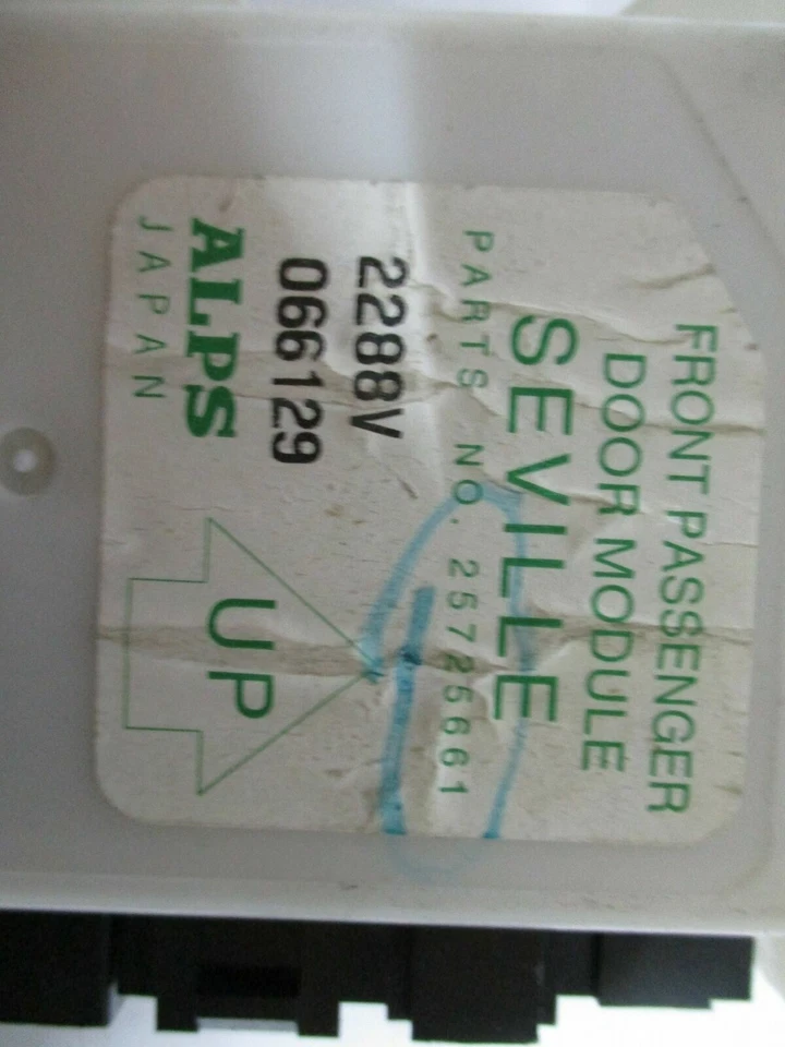 MÓDULO DE CONTROLE MULTIFUNCIONAL CADILLAC SEVILLE GARANTIA DO FABRICANTE 2001-2004 NY676-16 - Imagem 2 de 2
