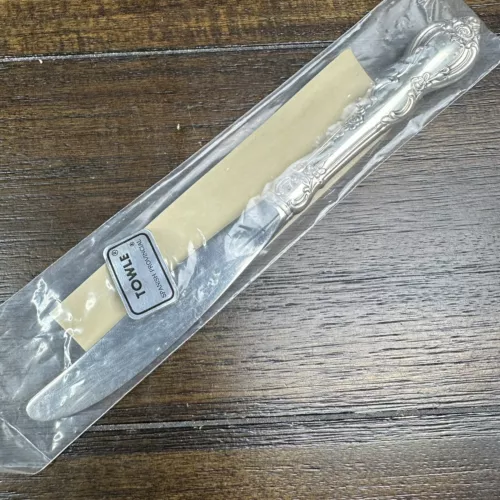 Towle Spanish Provincial Sterling Silver Butter Knife New In Plastic 1968