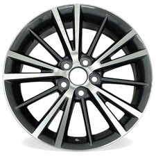 For Toyota Corolla OEM Design Wheel 16" 16X6.5 14-19 Machined GREY Rim 75150B