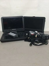DBPower Model SY-03 10" Portable DVD Player With Remote, Cables And Accessory’s.