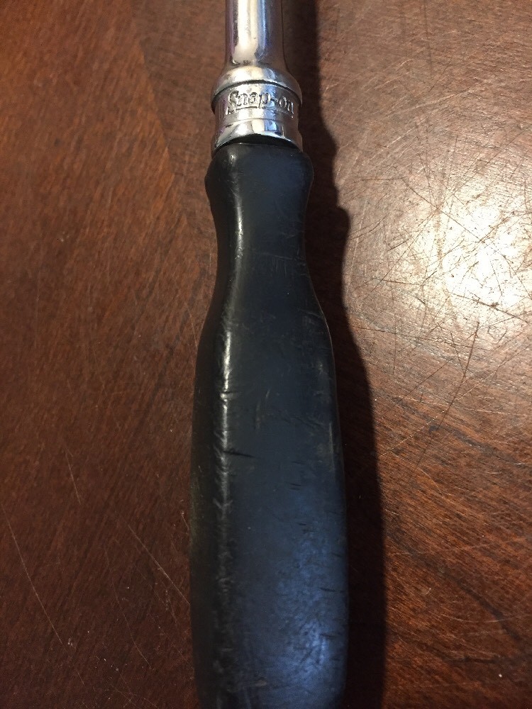 Snap On Tool 3/8 Drive Socket-Ratchet F726 Black Hard Handle