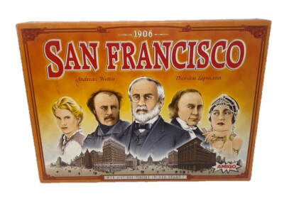 San Francisco 1906 Amigo Spiel 3-5 Spieler Sehr guter Zustand Vollständig TOP