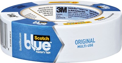 3M Scotch Blue Tape Basic Painting 1.41-Inch by 60 Yards