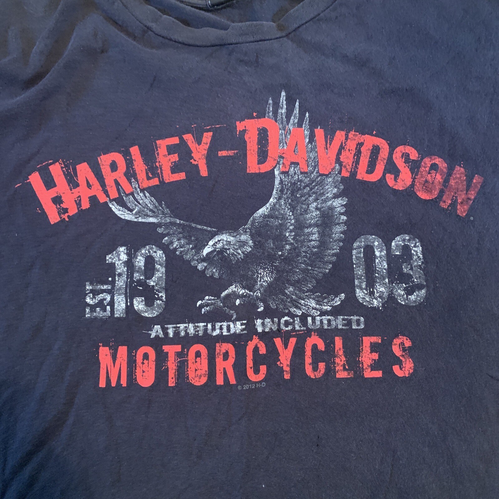 HARLEY DAVIDSON MOTORCYCLES HARV'S MACEDON NY TSHIR… Gem