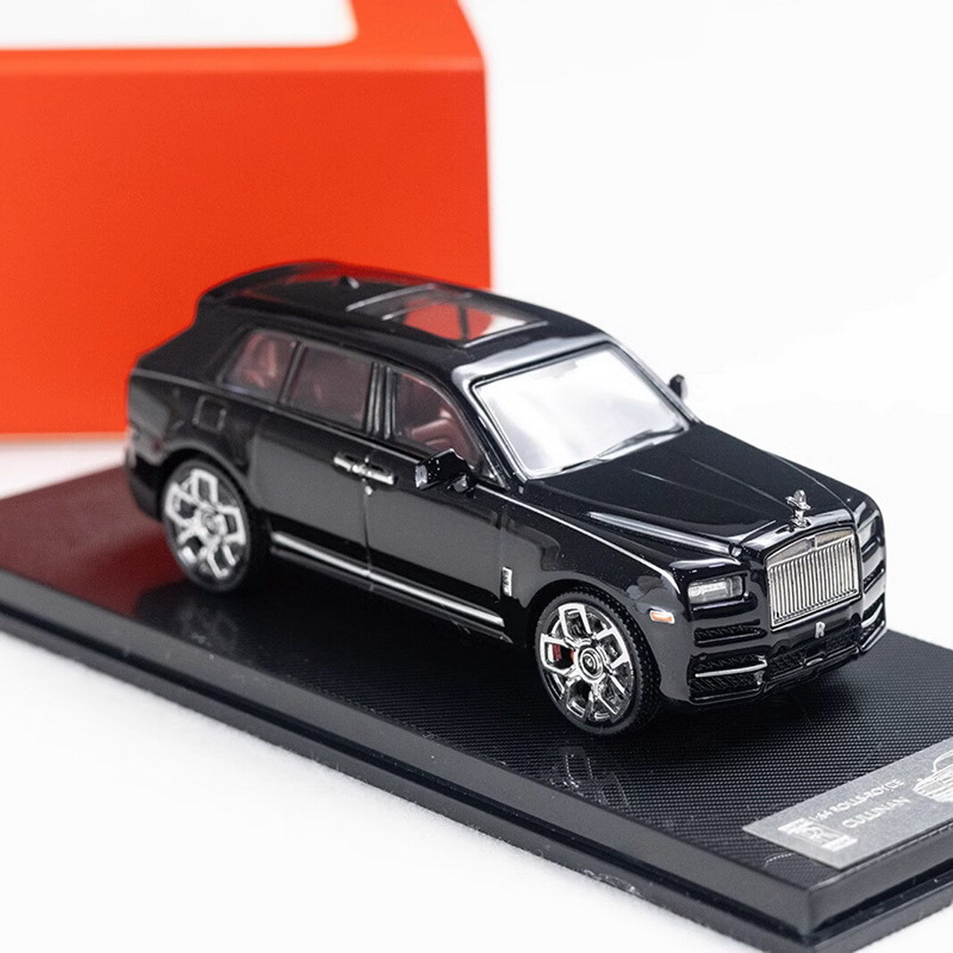 Yohoki出品　1/64 Rolls Royce Cullinan SCA 1/64 Scale Rolls Royce Cullinan Black Dicast Car Model