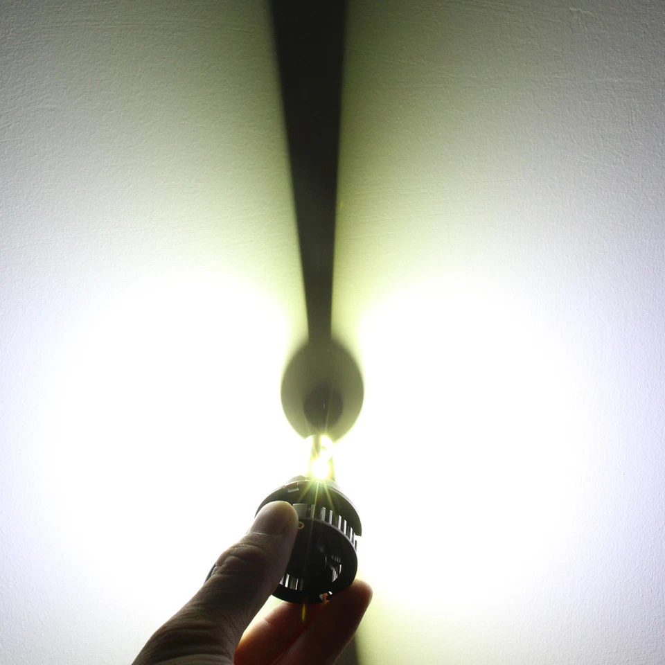 Alla Lighting 10000lm LED 9007 TS-CR Headlight Bulb 6000K Xenon White Convert - Image 2 of 4