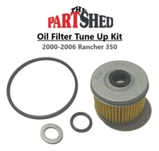 OEM Honda Rancher 350 Oil Filter Tune Up Kit TRX350 Rancher Oil Filter O-Rings