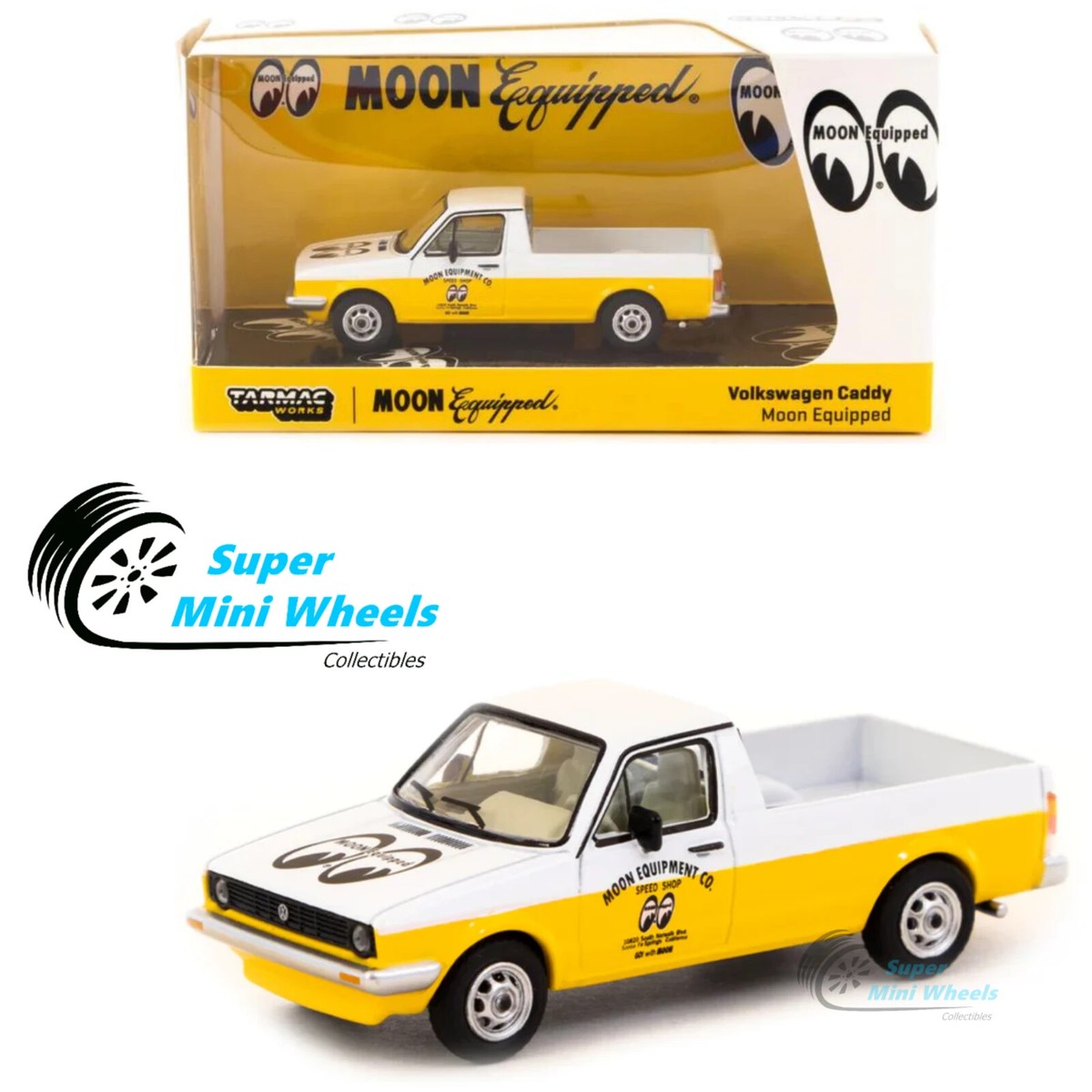 Schuco x Tarmac Works 1:64 Volkswagen Caddy - Moon Equipped | eBay