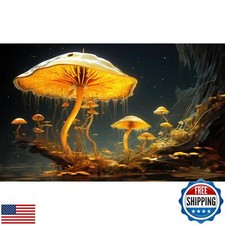 CaterRina Fantasy Mushrooms Aquarium Background Fantasy Mushroom in Magical E