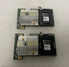 Lot of 2x Dell FRH64 0FRH64 PERC H710 Mini 6GB/s RAID Controller Card  Battery