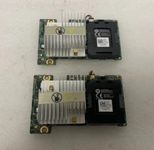 Lot of 2x Dell FRH64 0FRH64 PERC H710 Mini 6GB/s RAID Controller Card + Battery
