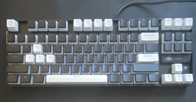 MageGee 75% Mechanical Gaming Keyboard, Blue Switch, LED Backlit, 87 Keys