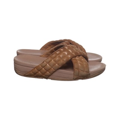 Fitflop, Pantoletten, Größe: 39, Beige, Damen #t5j
