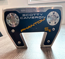 Scotty Cameron Phantom X 5.5 37.75 in. Steel Shaft Black/Silver