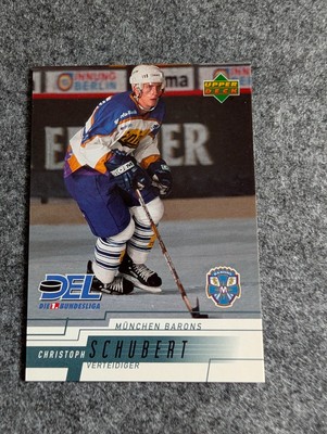 Christoph Schubert München Barons DEL 2000/01 No. 176 Playercard