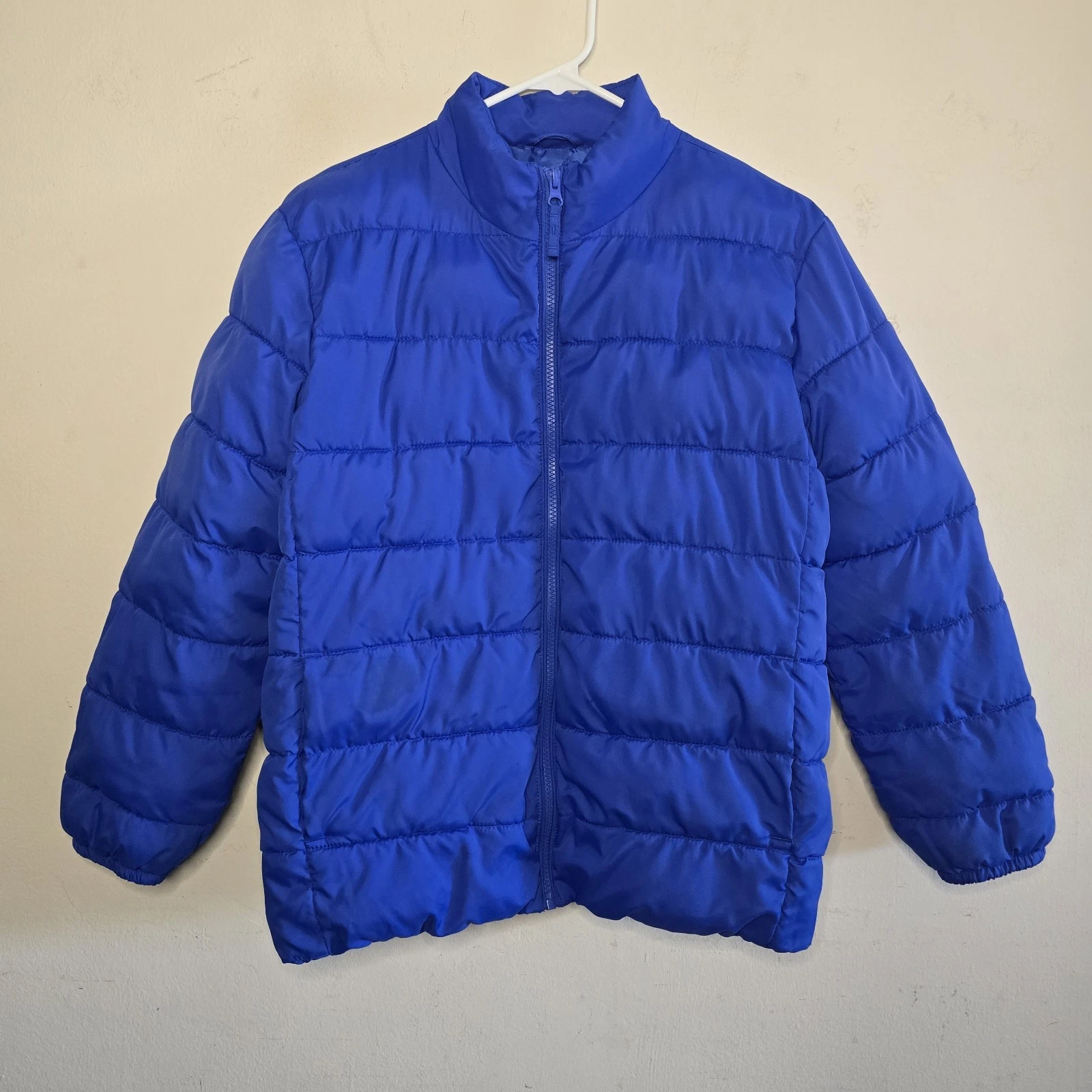The Children’s Place Puffer Jacket Coat Boys Size XL 14 Blue Lightweight