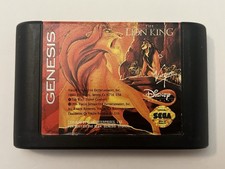 The Lion King Sega Genesis 1994 Disney Authentic Cartridge Only