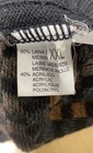 Leo Rossi Men's Vintage 90s Made in Italy Merino Wool Checkered Sweater Sz XXL — photo 4