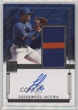 2024 Panini Impeccable Elegance Prospect Jersey 45/99 Luisangel Acuna Auto v1x