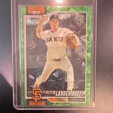 Topps 2026 Series 1 Green Diamante Foil Landen Roupp SF Giants /99 #29 MLB Card