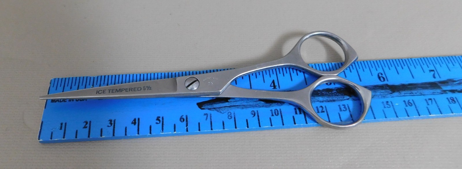 VTG Pearl Duck Barber Shears Scissors Dubl Duck 73 Solingen Germany Hairdressing