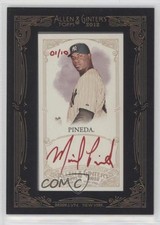 2012 Topps Allen & Ginter's Framed Mini Red Ink 1/10 Michael Pineda Auto 8d4