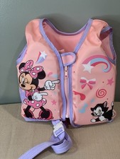 Bestway Disney Jr Mickey And Friends Minnetonka Mouse Fabric Kids Swim Vest SM