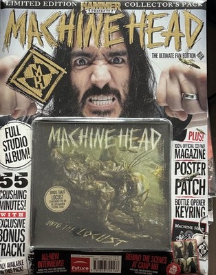 Machine Head -  Unto the Locust CD + Bonustrack Ultimate Fan Edition Keyring NEU