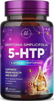 5-HTP Supplement 200mg Capsules - Extra Strength 5HTP Griffonia Simplicifolia