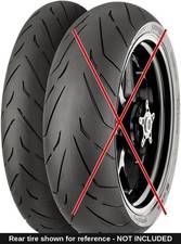 Continental Contiroad 11070-17 Front Motorcycle Tire 54s Tl Bias Continental Contiroad 11070-17 Front Motorcycle Tire 54s Tl Bias