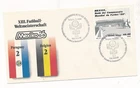 D485323 Mexico Cover World Cup Soccer 1986 Paraguay 2-2 Belgium