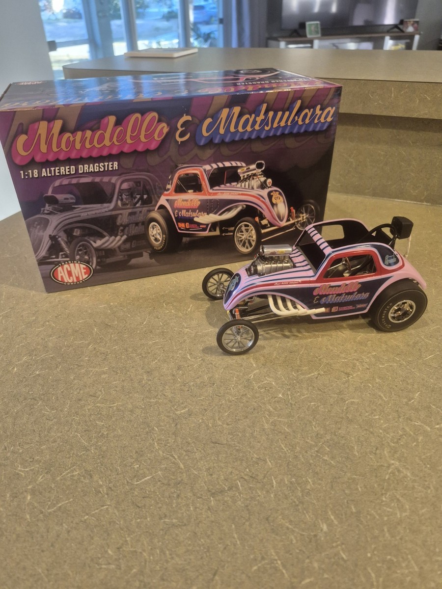 Acme 1/18 - Mondello & Matsubara Altered Dragster Diecast Model Car 7427264968953