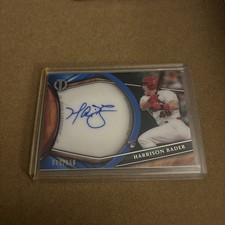 2018 Topps Tribute Tribute Auto Blue /150 Harrison Bader #TA-HB Auto