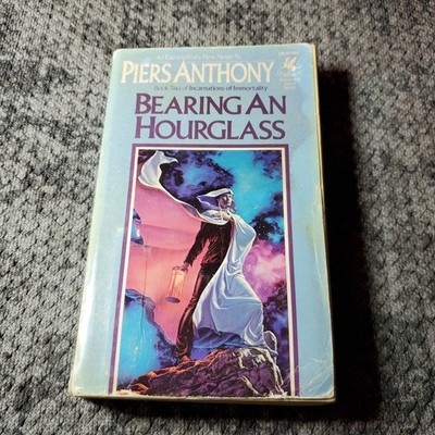 Bearing An Hourglass Piers Anthony 1985 Fantasy Del Rey Paperback Book