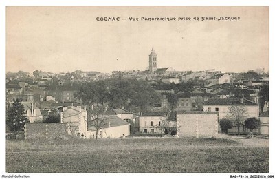 BAGP3-0215-16 - COGNAC - Panoramic view taken from scallops