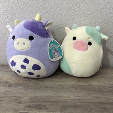 Squishmallows Cow Bundle of 2