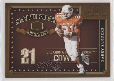2006 Donruss Classics Saturday Stars 726/1000 Barry Sanders #SS-19 HOF 05ng
