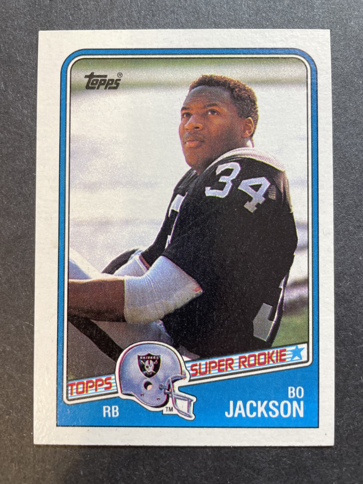 1988 Topps Bo Jackson 327 Raiders Rookie RC NM - Ships via USPS Ground Advantage