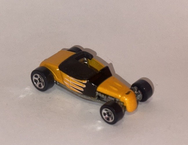 HOT WHEELS Loose Track T (Yellow Version)