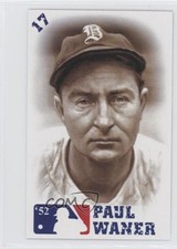2000 Dunkin Gum Hall of Fame Paul Waner #17 HOF 0w6