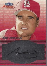 2000 Fleer Focus Fresh Ink #30 Adam Kennedy AUTO - BB