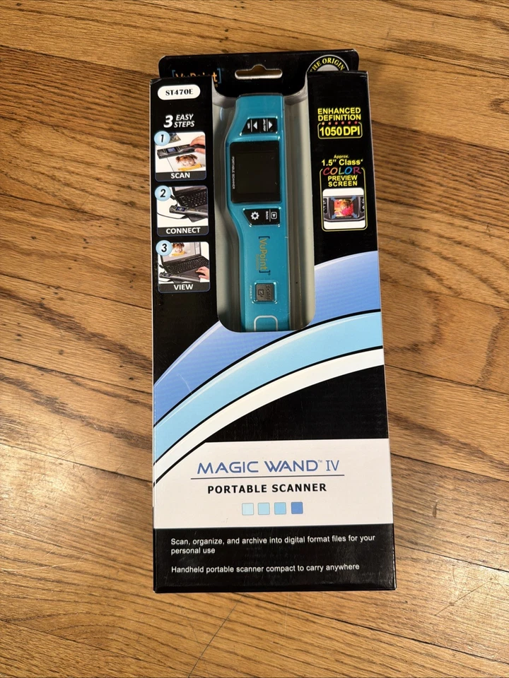 Vupoint Magic Wand 4 Portable Scanner Model ST470E New - Image 2 of 4