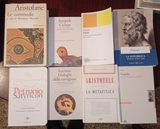Letteratura Greca Latina - Platone, Aristofane, Aristotele, Petronio E Altri